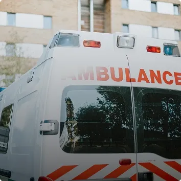 Ambulances with critical care facilities available round-the-clock